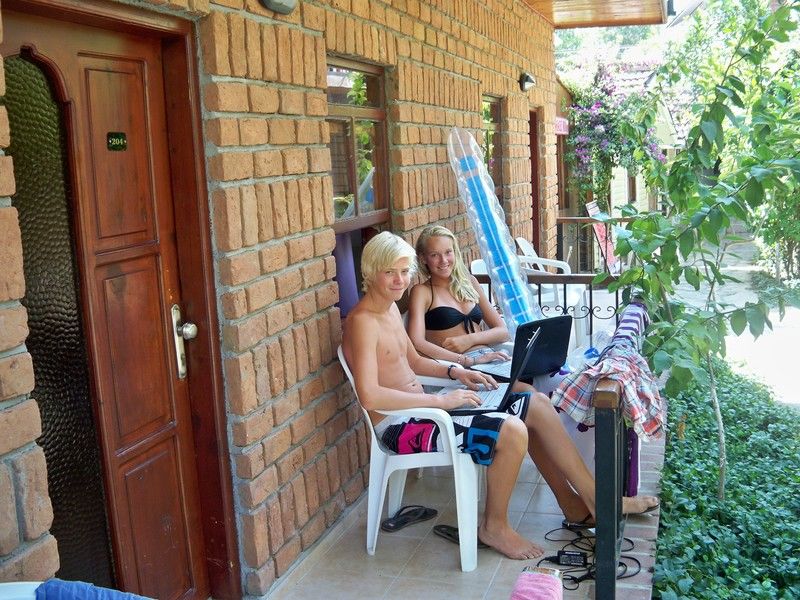Leda Beach Hotel Сиде Екстериор снимка